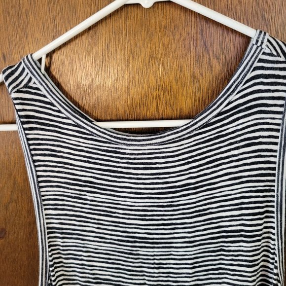 philosophy brand striped sleeveless dress women's small - Picture 2 of 5